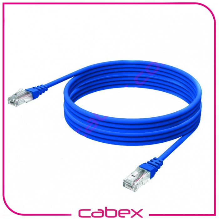 Cat6 Blue / Mavi Patch Cord 5 Mt