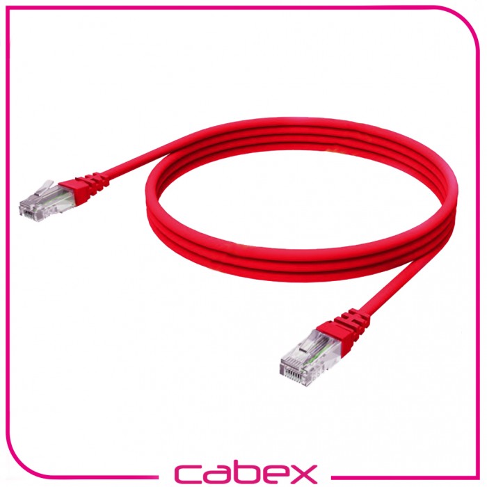 Cat6 Red / Kırmızı Patch Cord 3 Mt