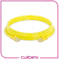 Cat6 Yellow / Sarı Patch Cord 3 Mt