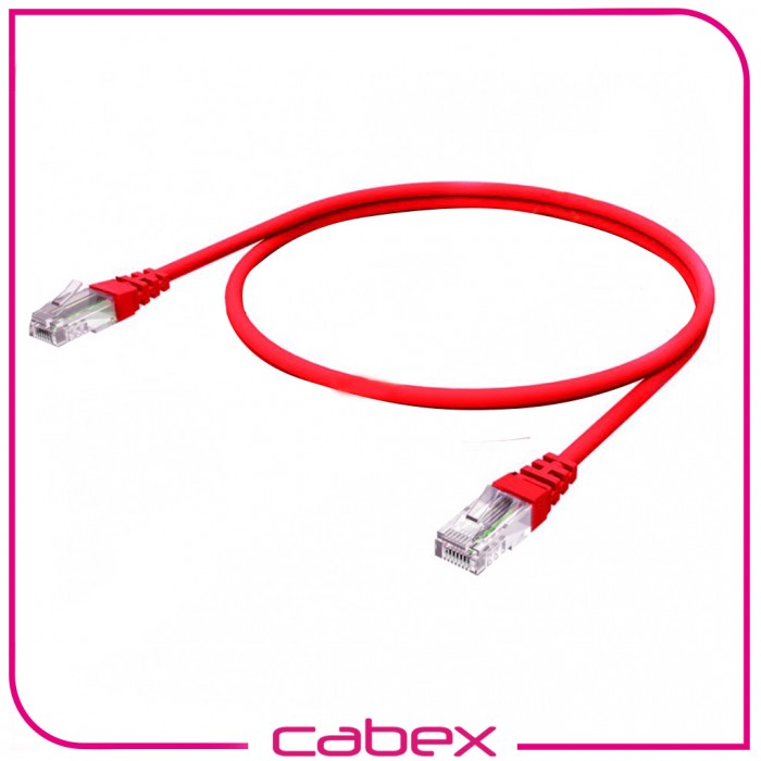 Cat6 Red / Kırmızı Patch Cord 1 Mt