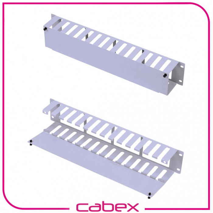 Günko 1U 19" Patch Panel Organizer